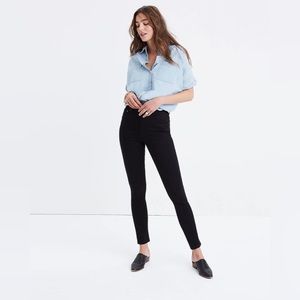 Madewell 10” High-Rise Skinny Jeans in Carbondale Wash
